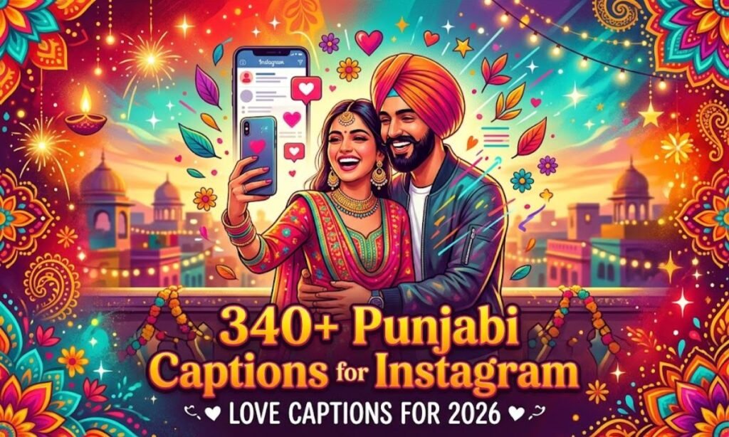 340+ Punjabi Captions for Instagram  Love Captions for 2026 