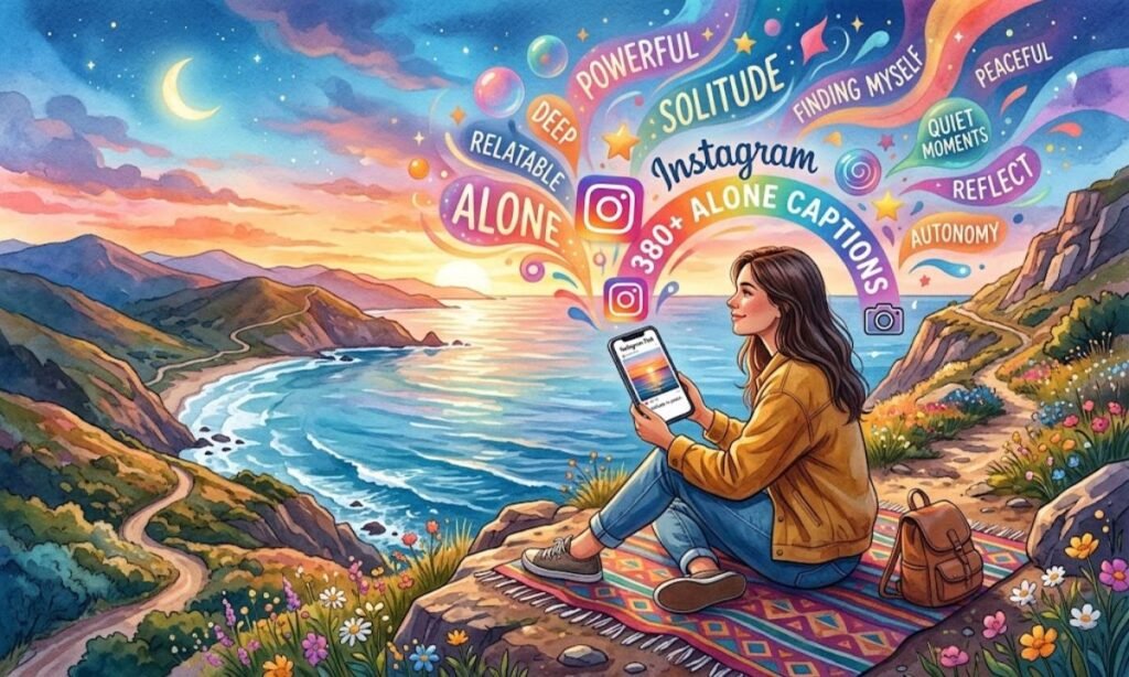 380+ Alone Captions for Instagram Powerful, Deep 