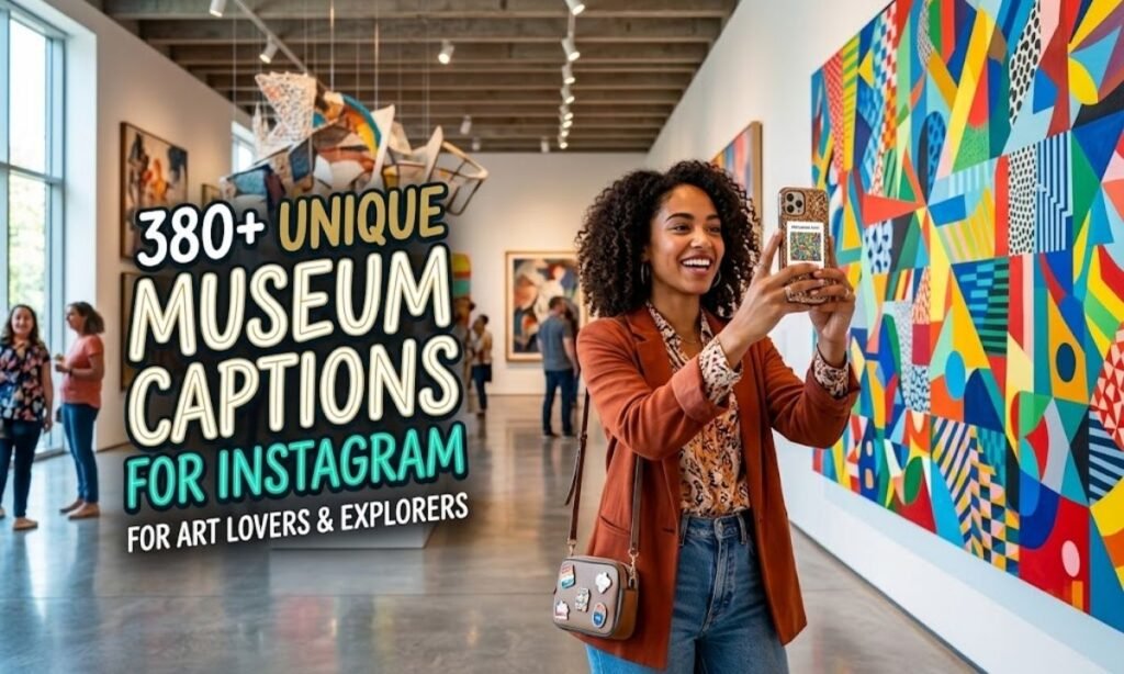 380+ Unique Museum Captions for Instagram for Art Lovers and Explorers