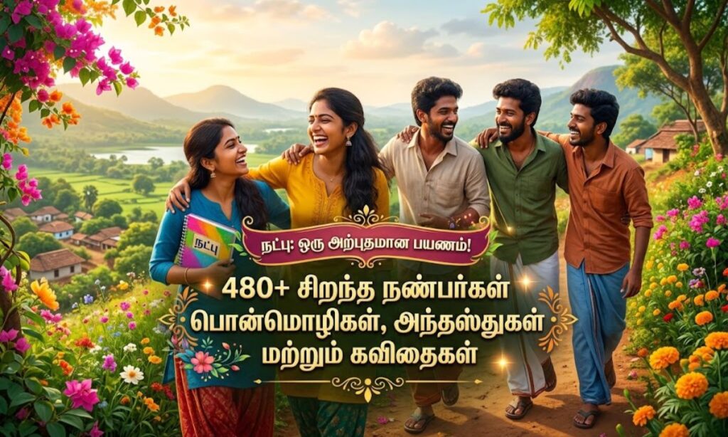 480+ Friendship Quotes Tamil – Best Friends Messages, Status & Sayings 