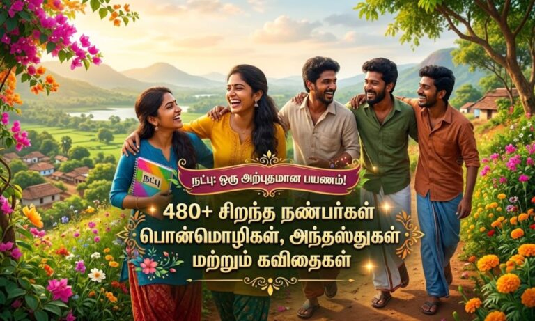 480+ Friendship Quotes Tamil – Best Friends Messages, Status & Sayings 