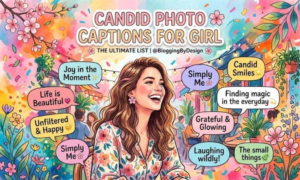 Candid Photo Captions for Girl 🌸