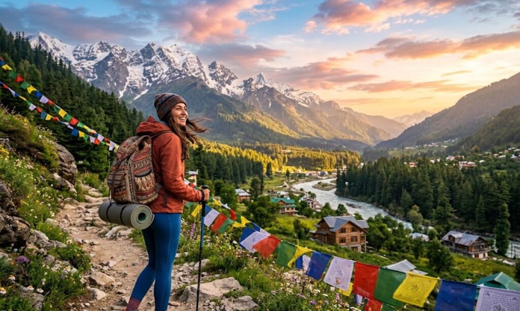 Caption for Manali Trip 🎒