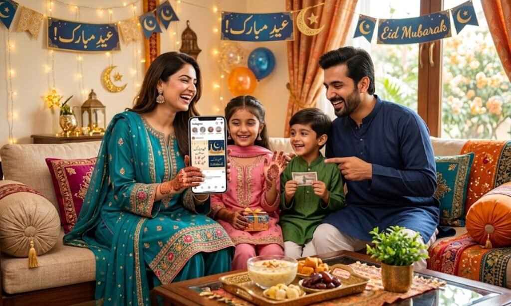 Eid Captions for Instagram in Urdu 🌙