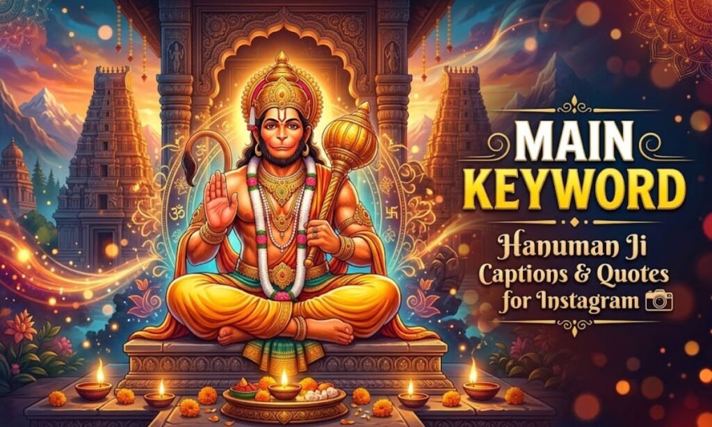 Hanuman Ji Captions Quotes for Instagram 📸