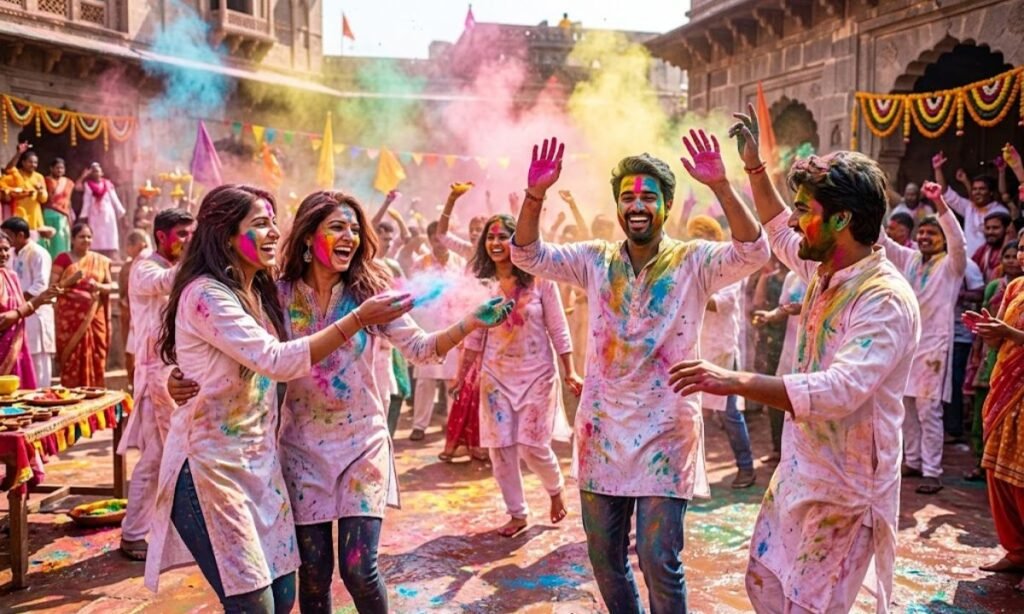 Holi Caption for Instagram in Hindi 🎨🇮🇳