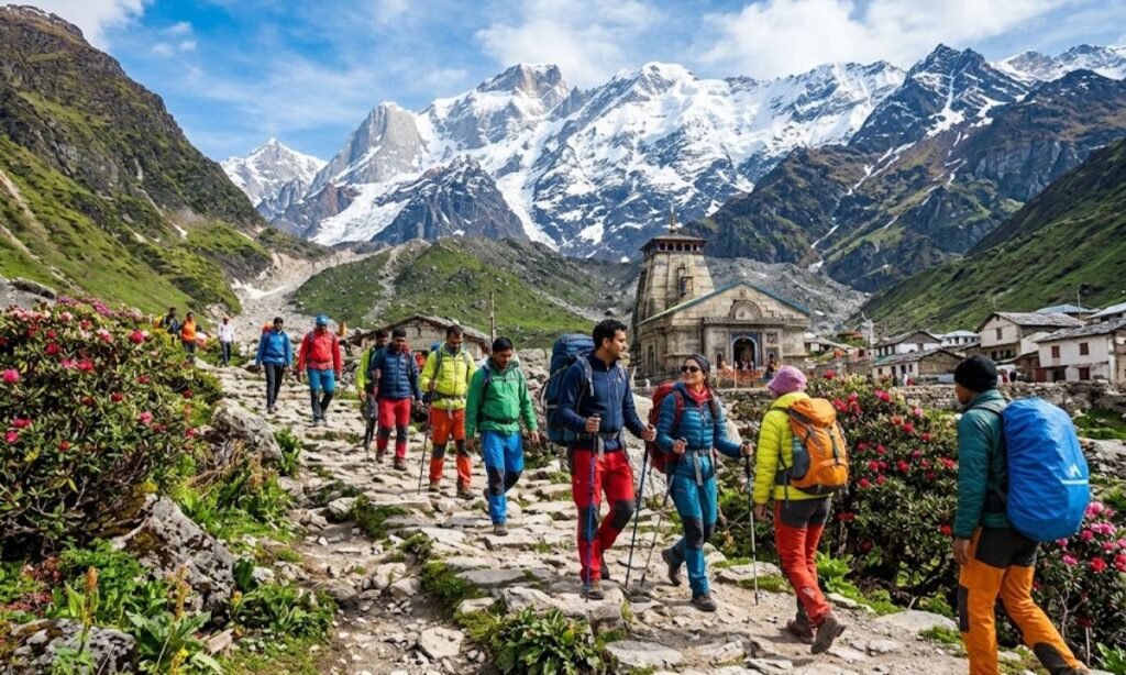 Kedarnath Trek Captions 🥾
