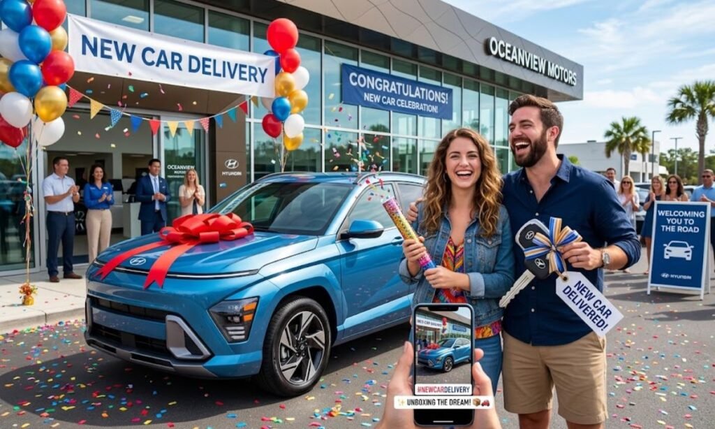 New Car Delivery Captions 📦🚗