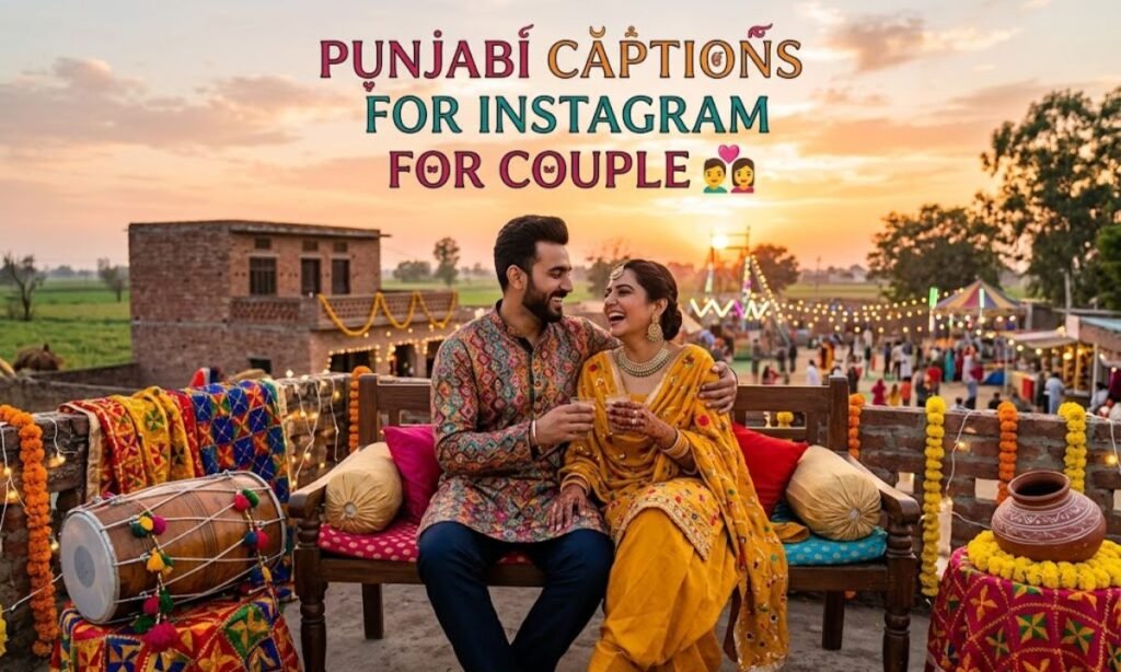 Punjabi Captions for Instagram for Couple 💑