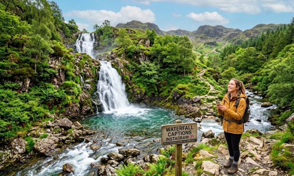 Waterfall Captions Instagram in English 🇬🇧