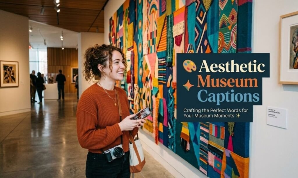 🎨 Aesthetic Museum Captions