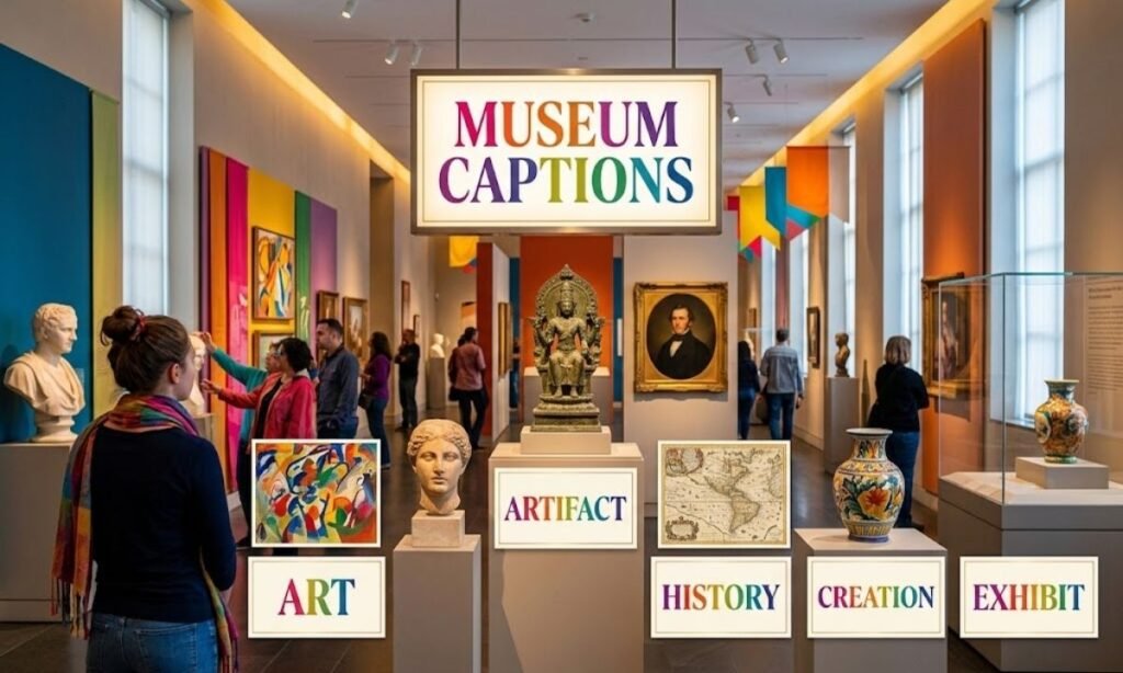 🔤 Museum Captions One Word