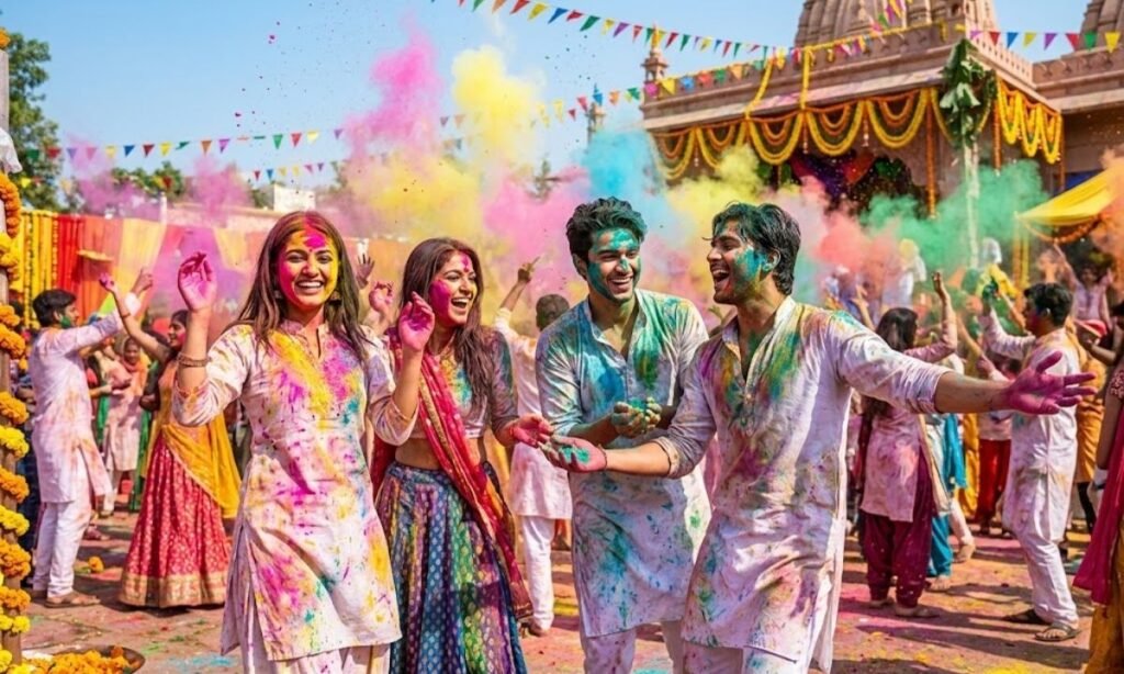 🕉️ Holi Caption for Instagram in Hindi