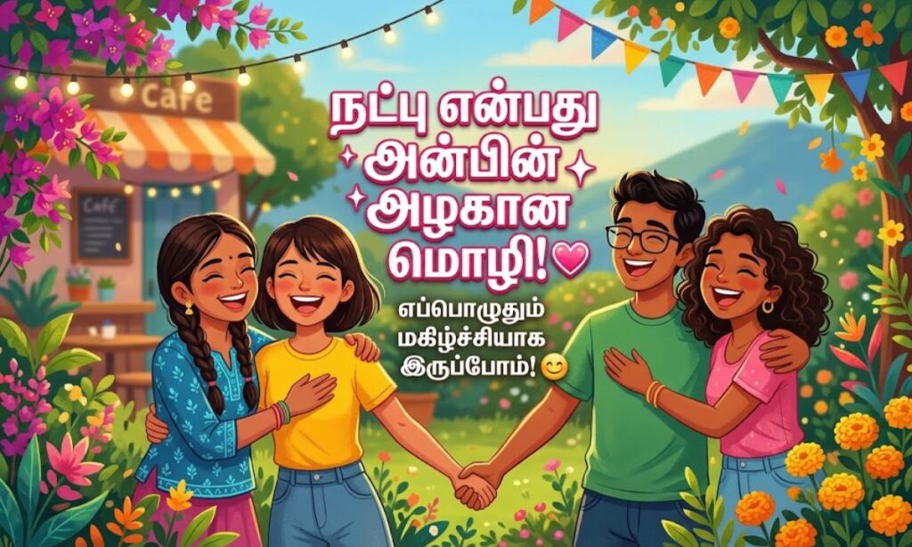 😄 Happy Cute Friendship Quotes in Tamil