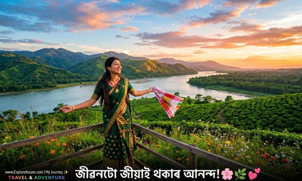 😊 Assamese Caption for Instagram with Emoji