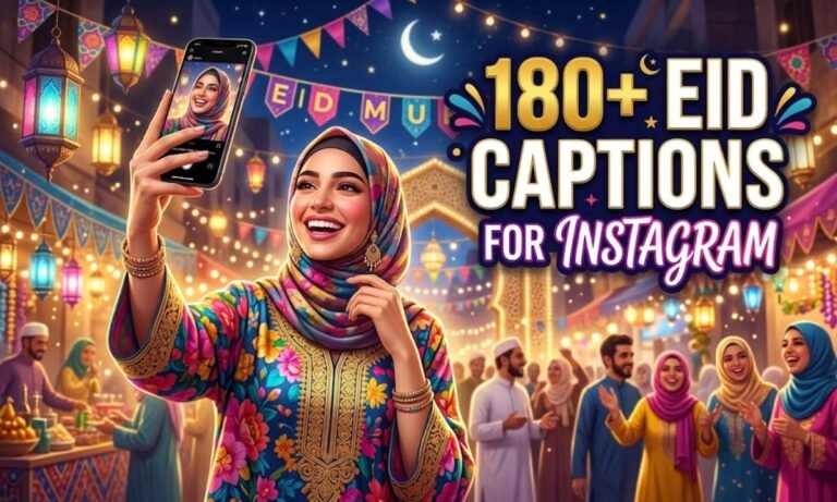 _180+ Eid Captions for Instagram
