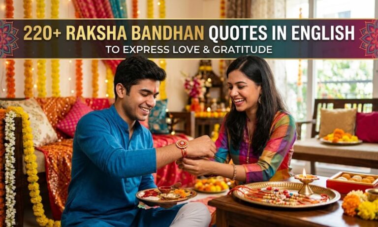 220+ Raksha Bandhan Quotes in English to Express Love and Gratitude 