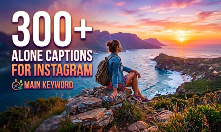 300+ Alone Captions for Instagram