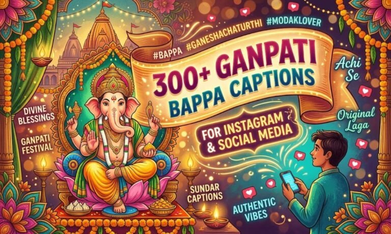 300+ Ganpati Bappa Caption