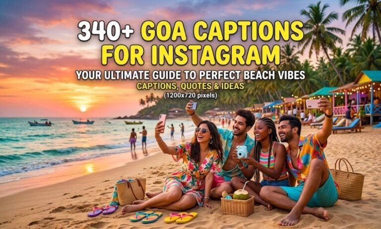 _340+ Goa Captions for Instagram