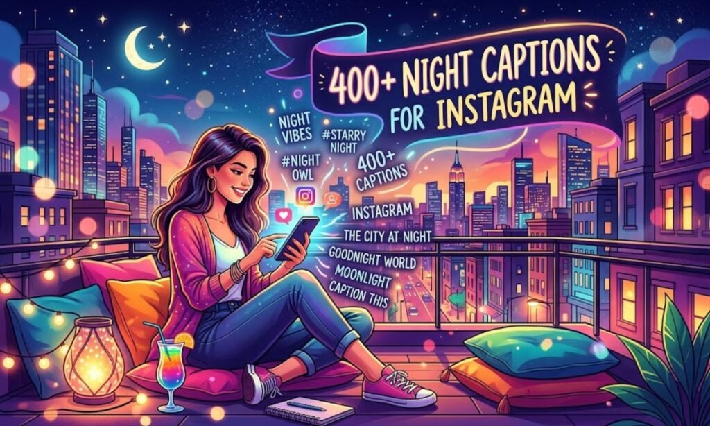 _400+ Night Captions for Instagram