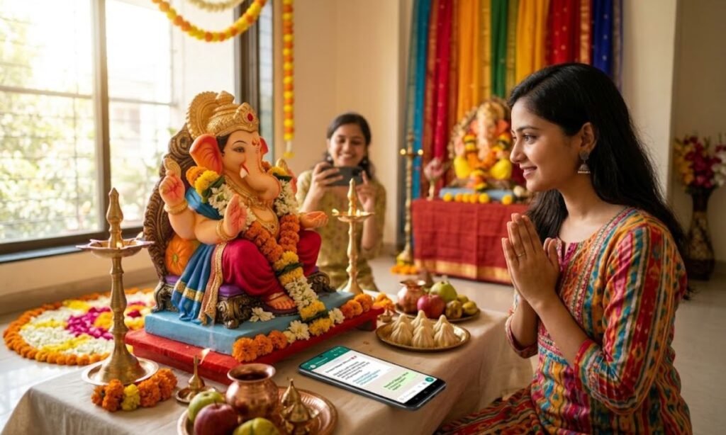 _Ganpati Bappa Caption for WhatsApp 📱