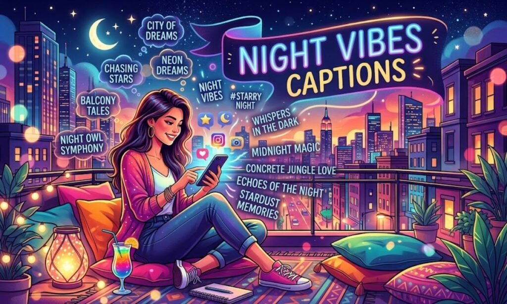 Night Vibes Captions