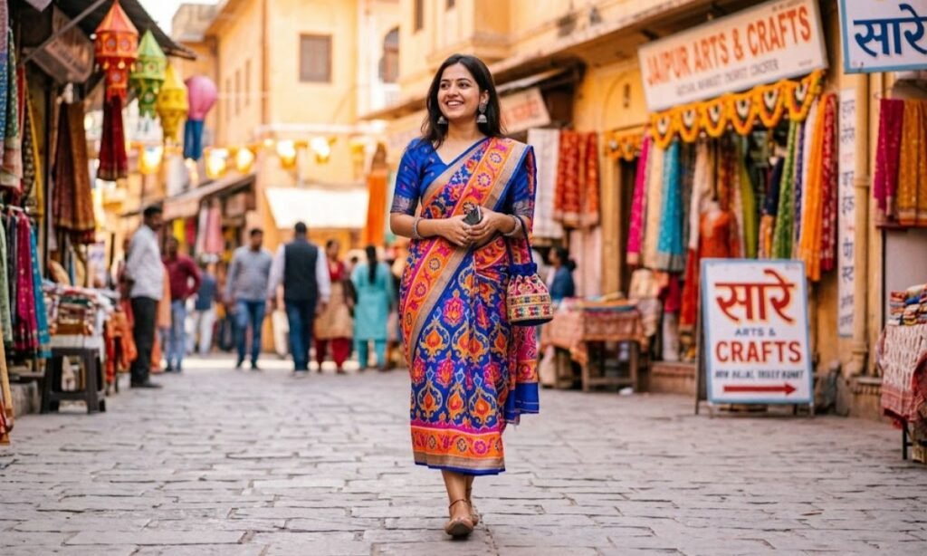 Short Saree Caption for Instagram in Hindi