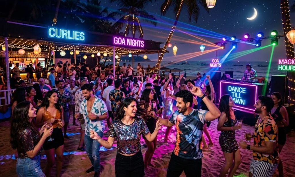 🌙 Goa Nightlife Captions