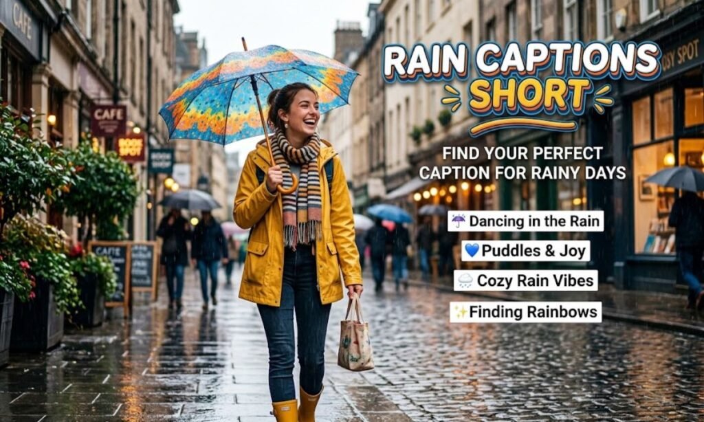 🌧️ Rain Captions Short