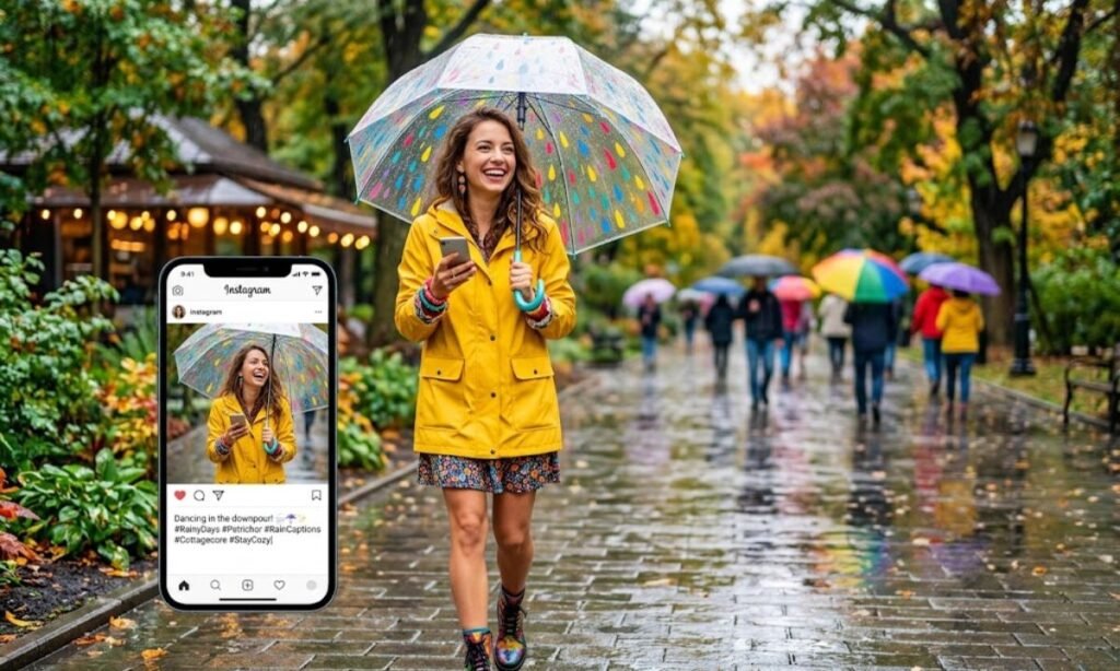 🌧️ Trendy Rain Captions for Instagram