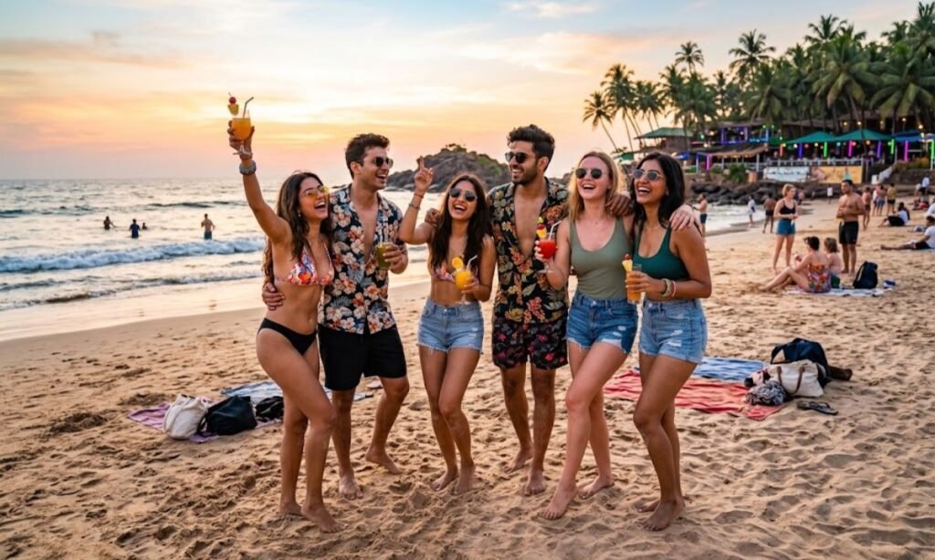👯 Caption for Goa Trip with Friends
