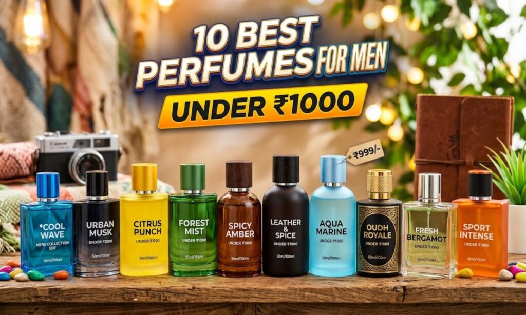 🕶️ 10 Best Perfumes for Men Under ₹1000