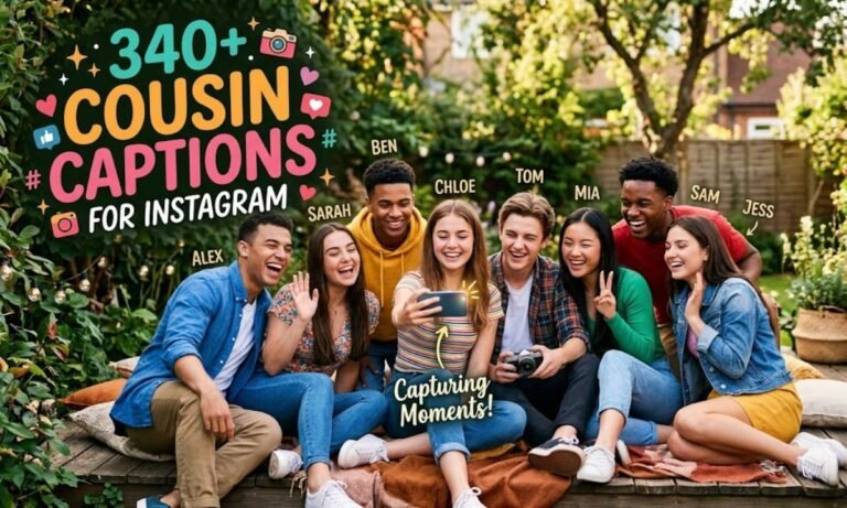 340+ Cousin Captions for Instagram