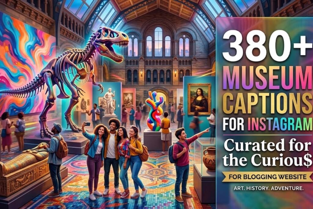 380+ Captions for Museum